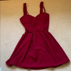 Never worn magenta dress